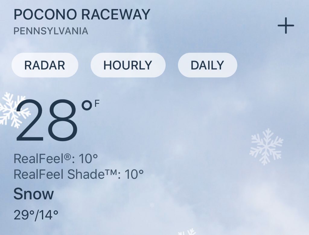 PoconoRaceway's tweet photo. Yeah... We agree the @allyfinancial Beach at @HomesteadMiami sounds perfect.. #WhatHappenedToFall?! https://t.co/SotgdUNNfy