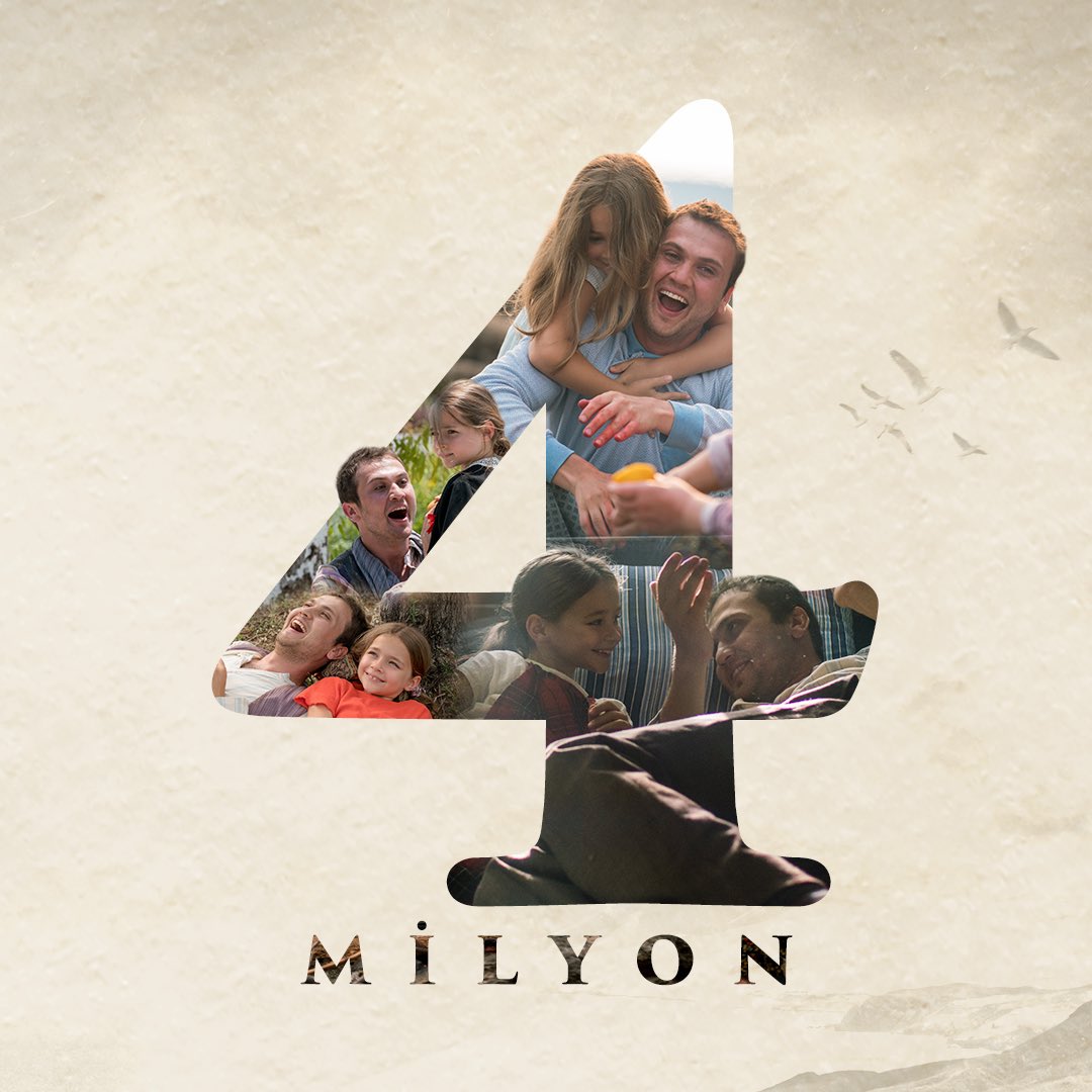 Sevginin mucizesine inanan 4 milyon izleyicimize teşekkürler! #yedincikoğuştakimucize tüm sinemalarda!