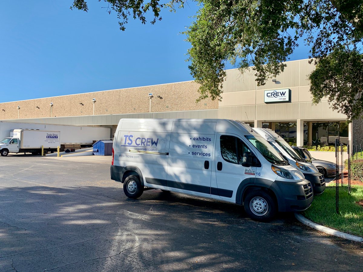 YourShowPartner's tweet image. This week it became easier to find us if you are in Orlando attending #tradeshows!