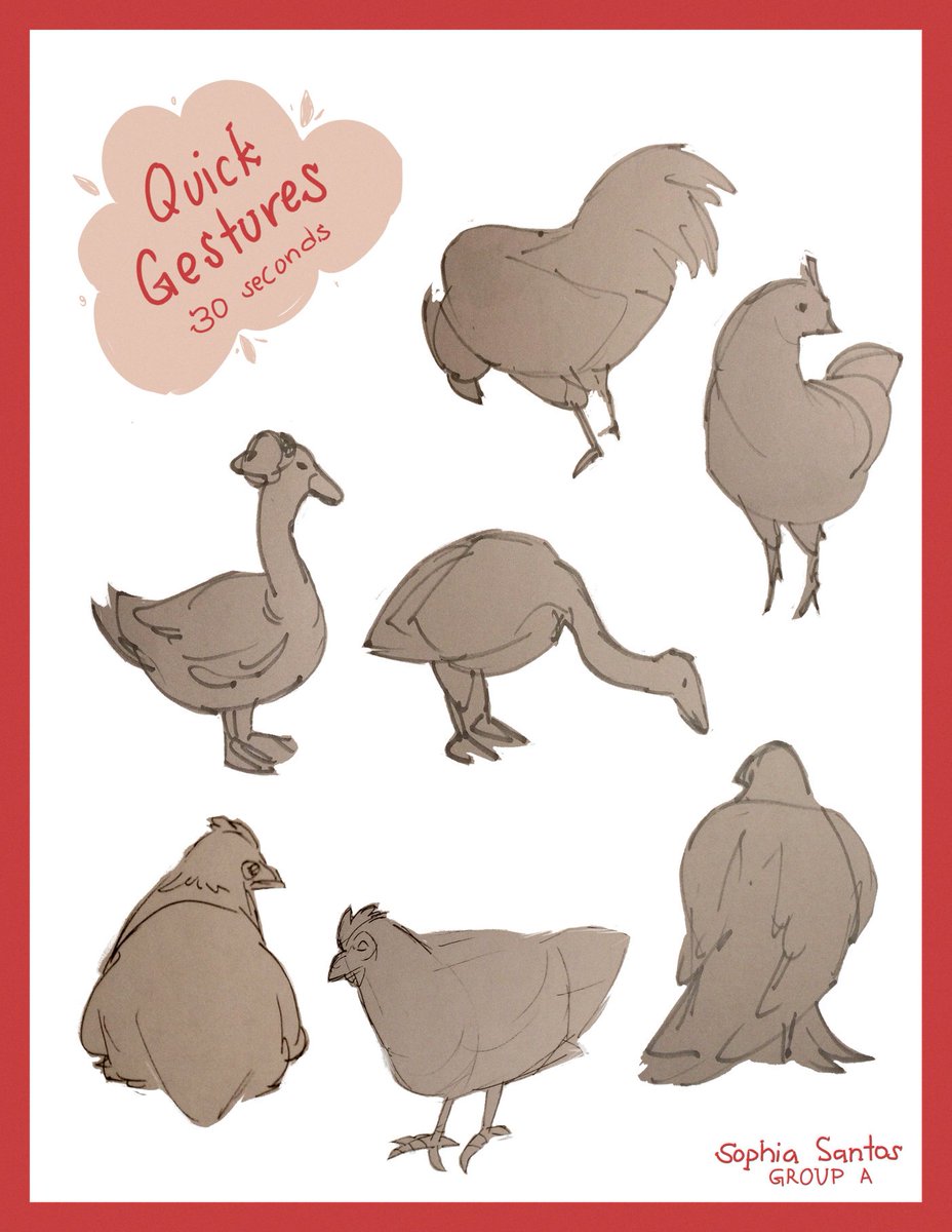 some pages from my royal winter fair portfolio :3 ?✨ 