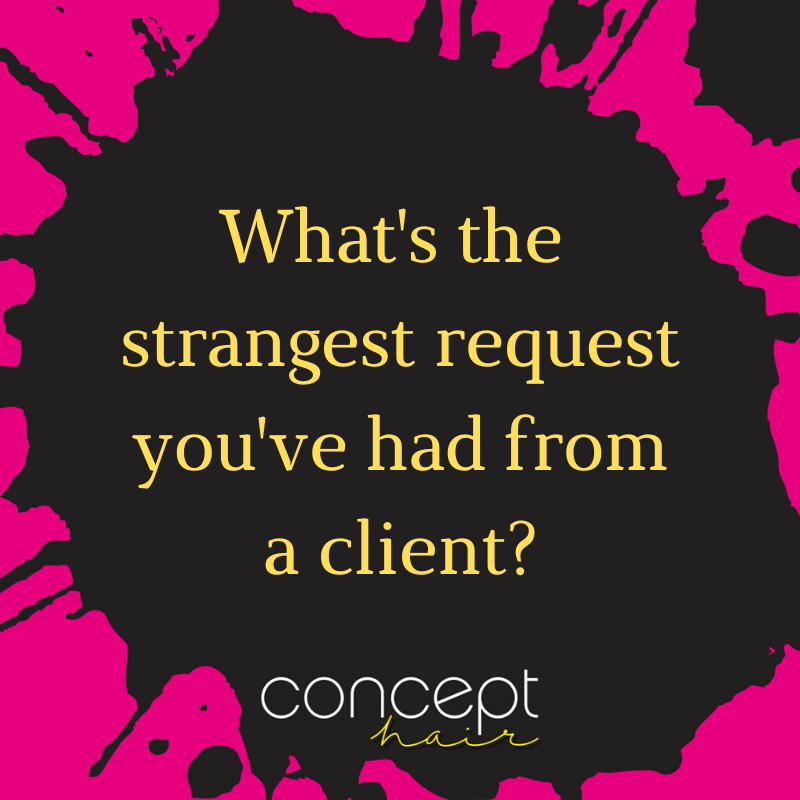 ConceptHairMag's tweet photo. Go on - spill the beans!
#clients #hairclients #hairmemes #hairjokes #hairdressing #behindthechair #appointments #strangerequests https://t.co/hKatqxbp15