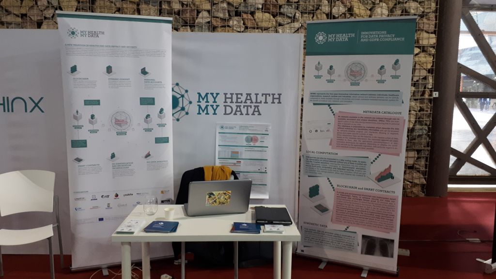 Eager to know more about #blockchain use cases in #healthcare? On 12 and 13 November, come and visit us at the MHMD exhibition table or come and attend or "Blockchain in Healthcare" session (13 Nov, 10:00 CET) at <a href="/ConvergenceBC/">ConvergenceBC</a> congress in Malaga