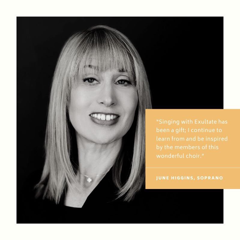 ExultateChamber's tweet photo. Today we hear from Soprano, June Higgins!
It's our last week of Gift of Music. Donate here: https://t.co/dEvb8CMnhq 

#giftofmusic #choir #choralmusic #choirmusic #exultate https://t.co/OHuOpfC1qQ