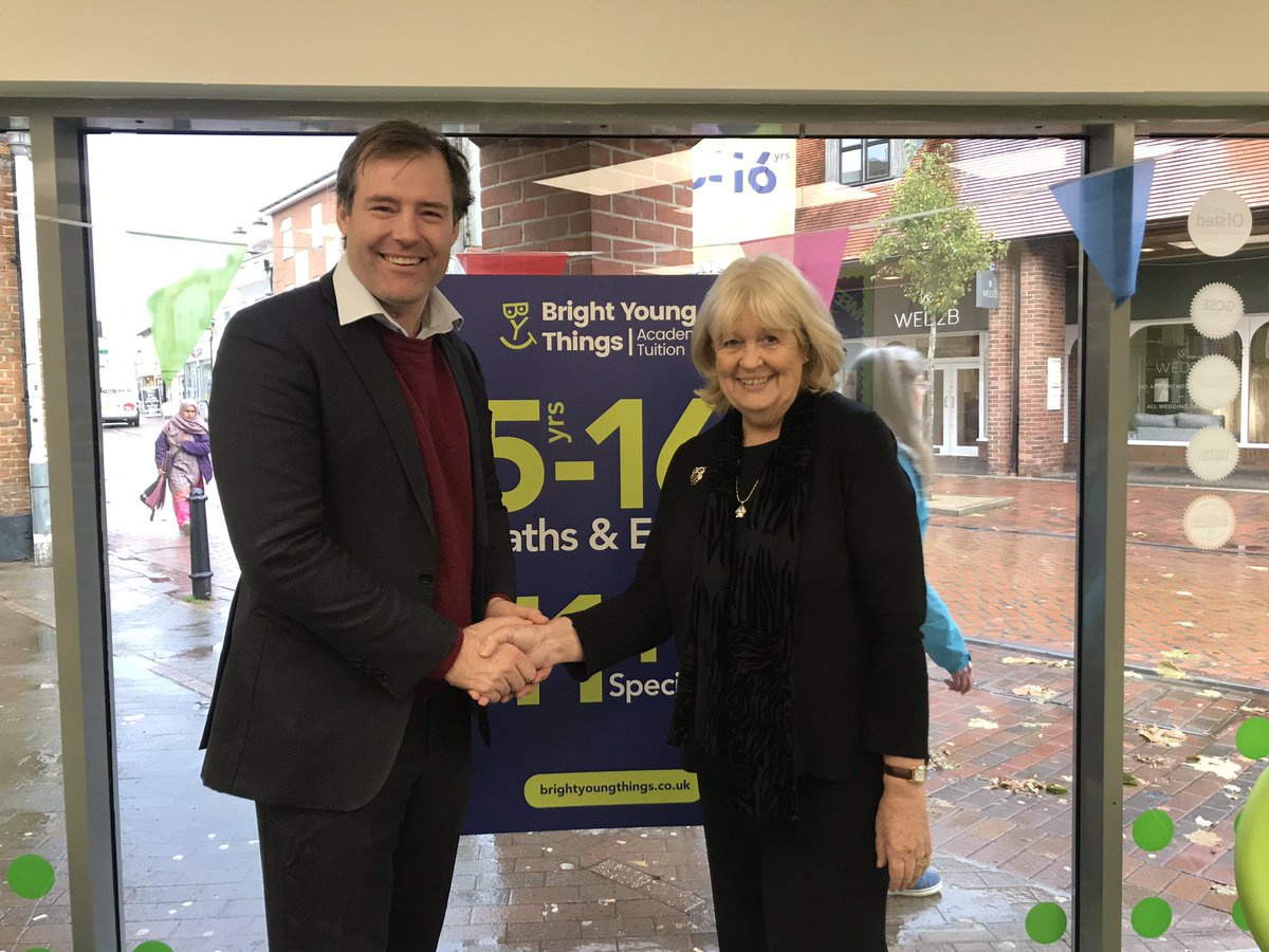 We were delighted to have <a href="/CherylGillan/">Rt Hon Dame Cheryl Gillan MP</a> visit our Chesham centre today! We love investing in the youth of your community, and bringing education to your high street📚