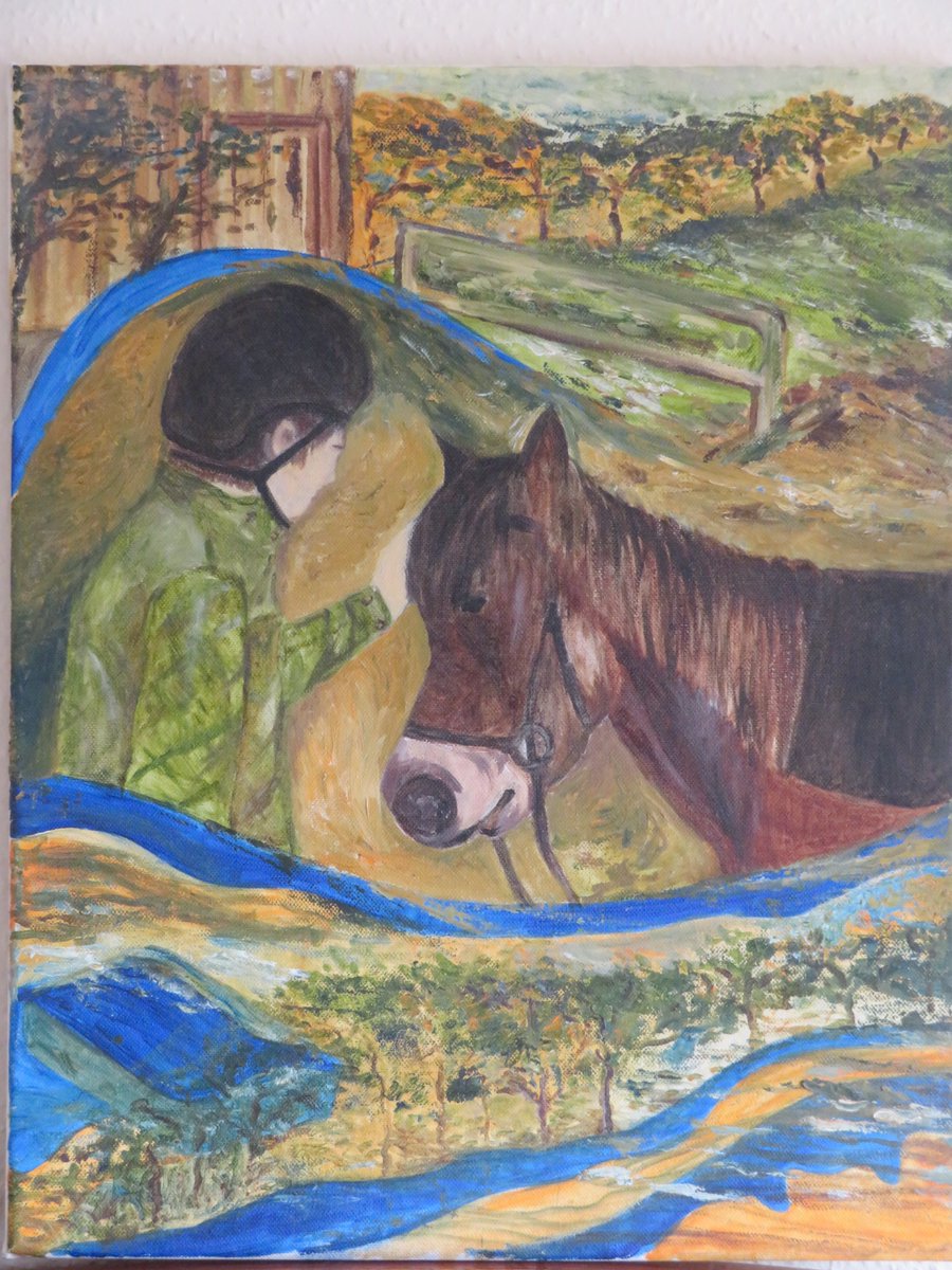 SandyHowarth's tweet image. Steven&apos;s love of horses - his connection with NP