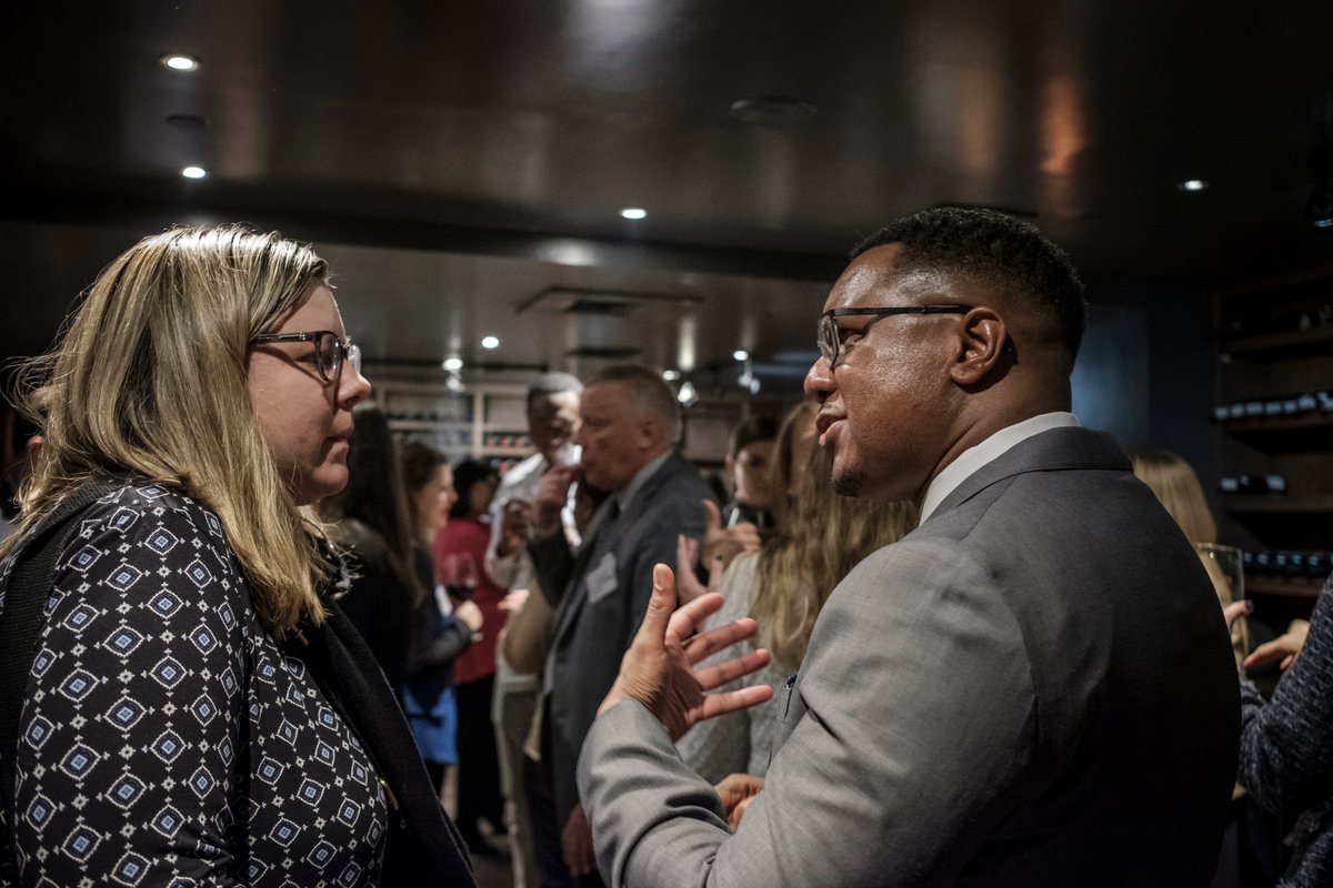 I enjoyed meeting some of our NYC-area alumni  <a href="/BlackBarnNYC/">BLACKBARN NYC</a> Thursday evening for the Meet the Dean networking reception. Thank you to the hosts and everyone who attended! Looking forward to the last fall event <a href="/SteptoeLLP/">SteptoeLLP</a> in Washington, D.C., on November 21. #mtdpsu #NYC #WeAre
