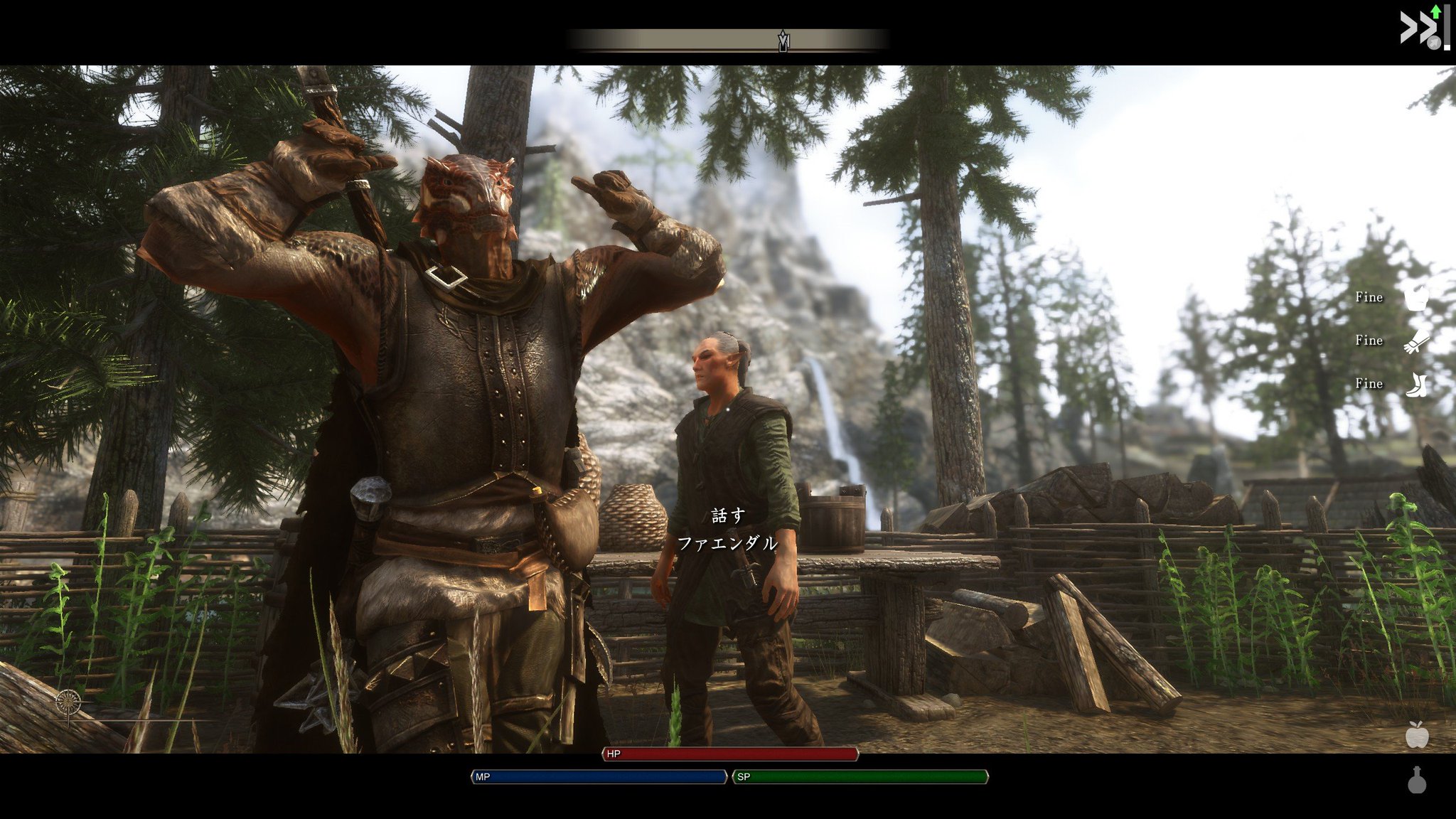 Kurigami Skyrimの思い出 アルゴニアンは良いぞ フリーズしながらもアルドゥインを倒したps3版からps4を経て 念願叶ったmod全増しpc版まで毎回毎回楽しかったよ でもまだ膝に矢は受けないね Kurigami Skyrimの思い出 アルゴニアンは良いぞ フリーズしながらもアルドゥインを倒したps3版からps4を経て 念願叶ったmod全増しpc版まで毎回毎回楽しかったよ でもまだ膝に矢は受けないね