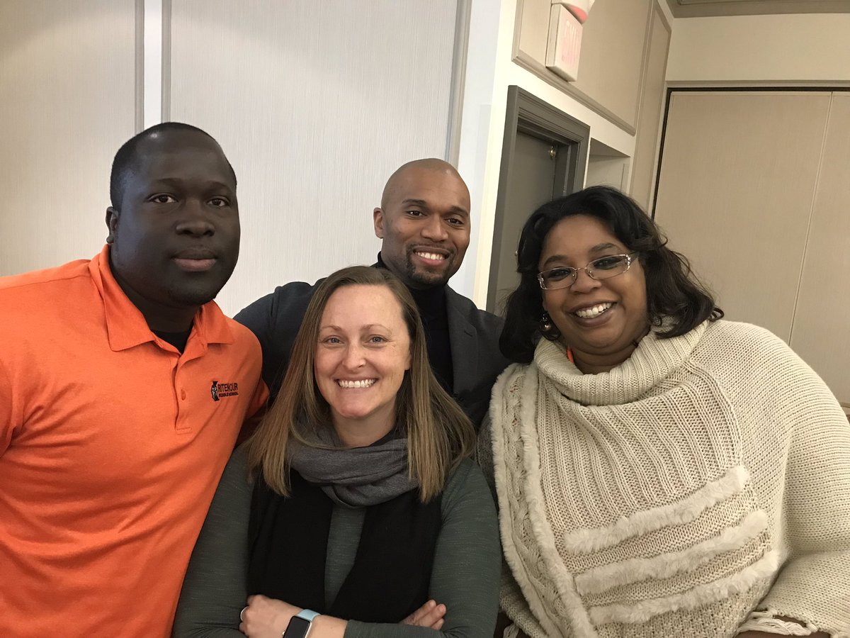 The learning continues, even on a snow day #RitenourExcellence