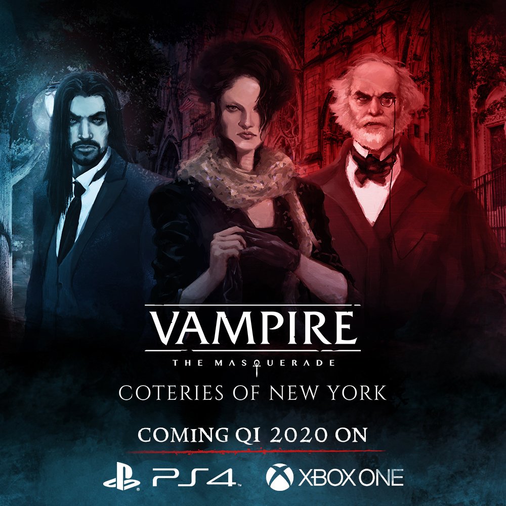 Vampire: the Masquerade - Coteries of New York announced 