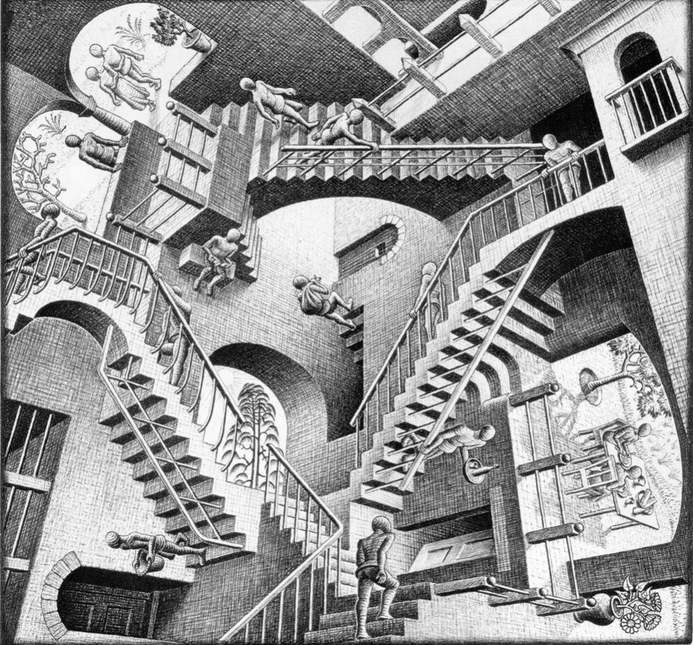 angkaido's tweet photo. @AryElDiablo @MrCulebra M. C. Escher https://t.co/tucfwSiMpu