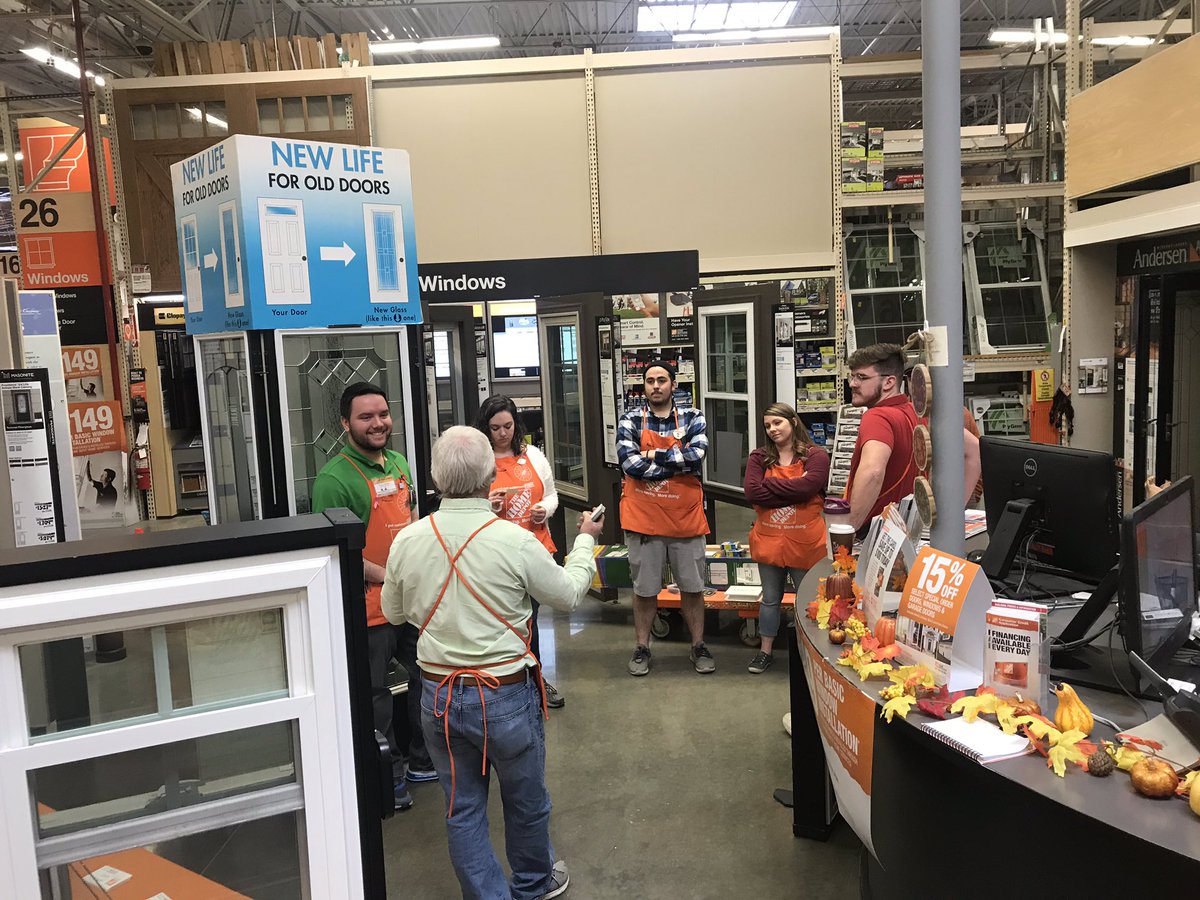 THDDamien's tweet photo. Had an awesome PK today with store 6814!! @HDEJoe had amazing points to generating HDE appointments!!! @thd_shawn @michael_HDE @HDE_GGoodWin @kennyhallmanhde @thd_elisa @RonSerpaio https://t.co/GKRHjSddUD
