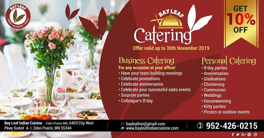 Bay Leaf Indian Cuisine Eden Prairie MN (bayleaf_eden) Twitter