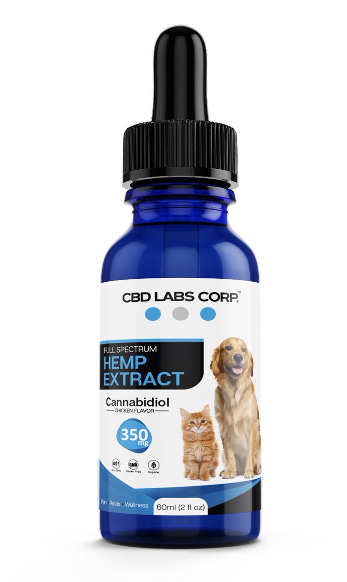 CorpCbd's tweet photo. NOW AVAILABLE!!                                             
Finally our newest product is here!                
Your pets can now enjoy the benefits of CBD, with our full spectrum hemp extract.       #cbdfordogs #cbdforcats #cbdoil #hempoil #dogs #cats #hipdysplasia #jointpain https://t.co/uwoHYgfHkl