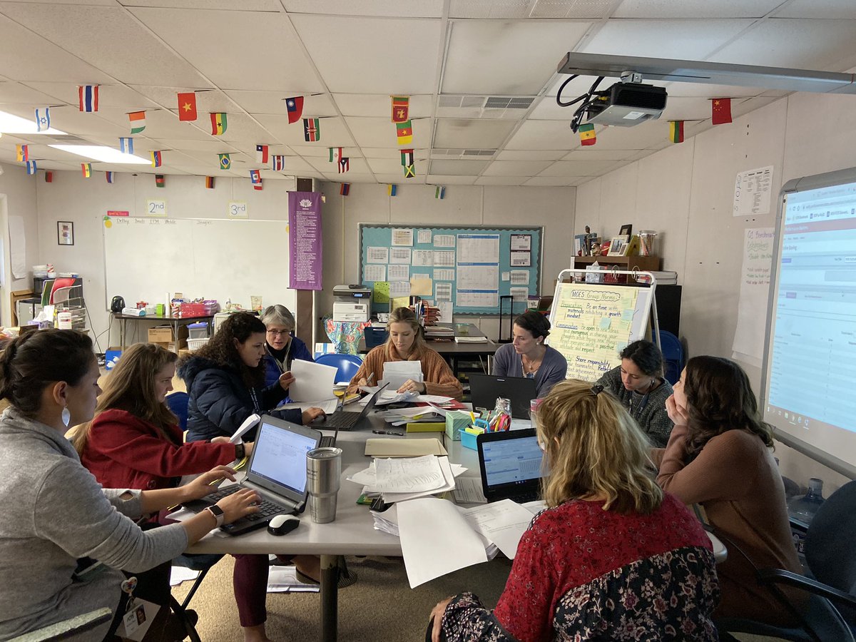 Our 2nd grade team diving deep to identify student misconceptions to plan future instruction.  #datadriveninstruction #closingthegap #evidenceoflearning