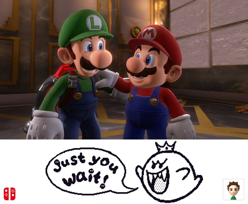 kamikaze_mii's tweet photo. Let's do something in #Miiverse style. Like the old times… #LuigisMansion3 #NintendoSwitch #PixelMaker #WiiU #NewMiiverse https://t.co/QllqA2C2ES