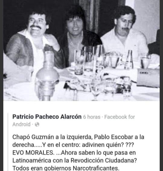 cda_adria's tweet photo. @yeidckol @evoespueblo @lopezobrador_ ¿“Hermano”? Es el colmo que reciban a este Sr con bombo y platillo. El Sr Evo se robo las elecciones para perpetuarse en el poder. Un narco presidente #EvoSoyMexicanoYTeDesprecio #EvoNoEresBienveido #EvoNoEresBienvenidoEnMexico #EvoNoEresBienveido @evoespueblo https://t.co/OYZkDylaIY