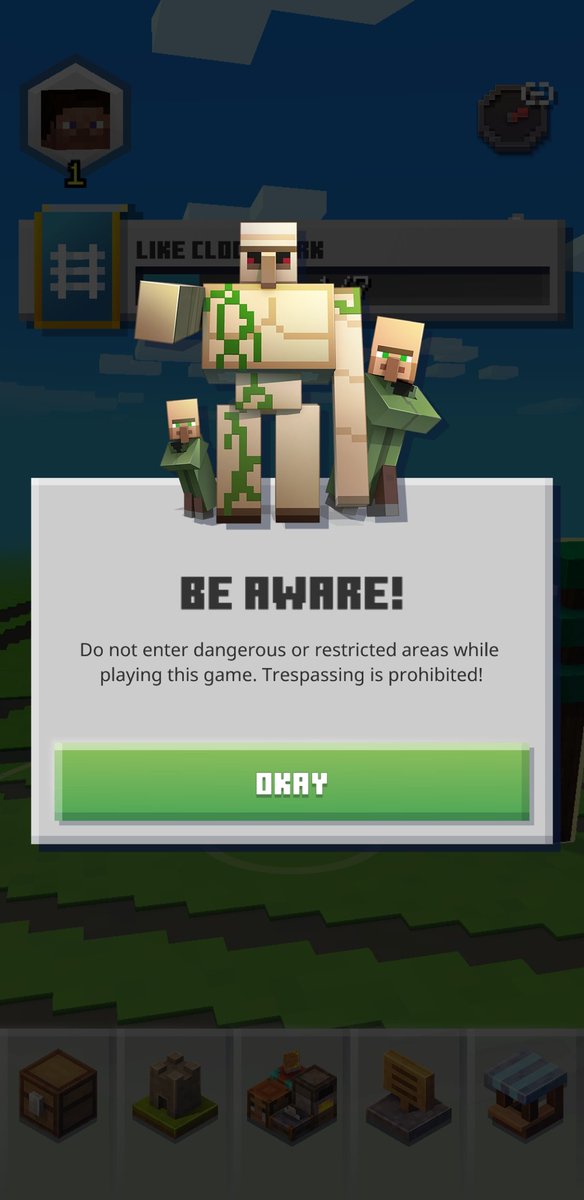 BlazedBlock's tweet image. I'm in boys #Minecraft #MinecraftEarth #blessed