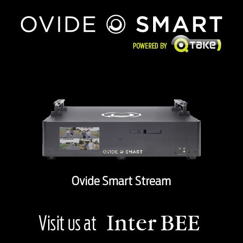 OvideSmart's tweet photo. Visit us at @Inter_BEE #Tokyo at @nacImageTech's booth (Hall 7 / no. 7410 ). 
New #SmartDMTOne / New #SmartStream / Upgraded #SmartAssistEvoPlus / #SmartDock
@ovidebs @qtakehd #ovidesmart #PoweredByQtake #qtakehd #onshow #qtake https://t.co/NlMIBu1f59