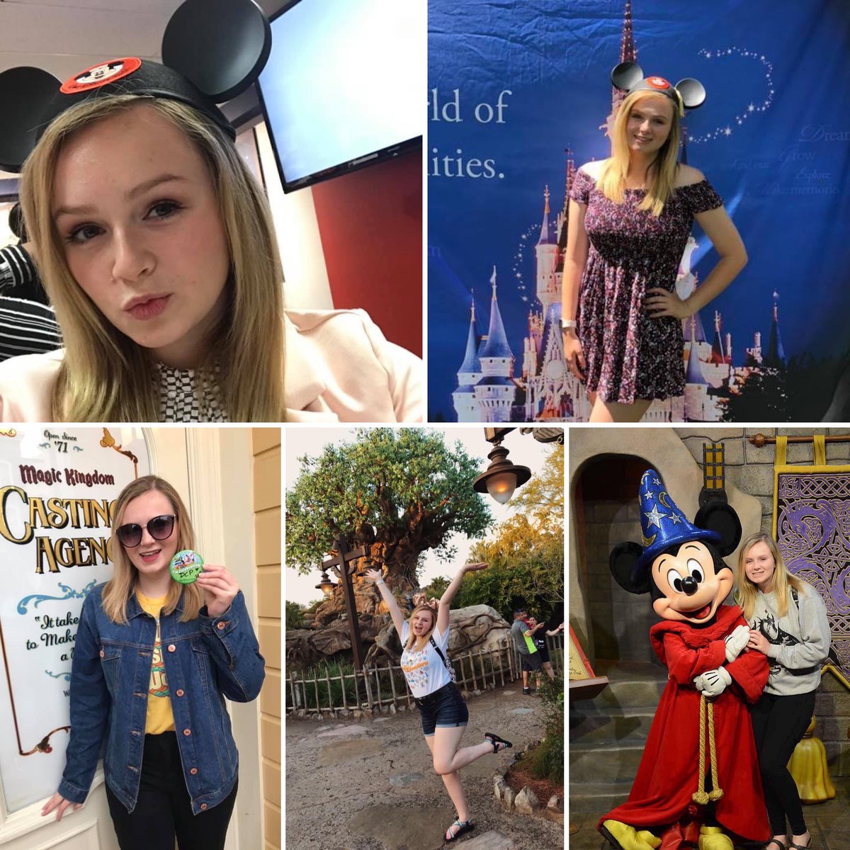 svsu_disneyalum's tweet photo. It’s time to meet our VP, Paige! She is a Spring 2019 DCP Alum &amp; her role was Attractions! https://t.co/mcTISAaDLC