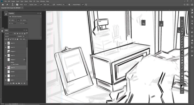Show me what you're working on, I'm drawing a very big clipboard 