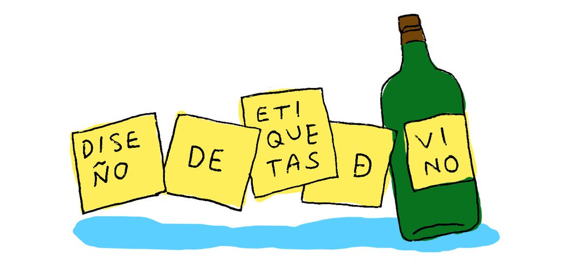 Somoswaka's tweet photo. Diseño de etiquetas de vino - https://t.co/Io1C940GGX https://t.co/4gQKiMs0CH