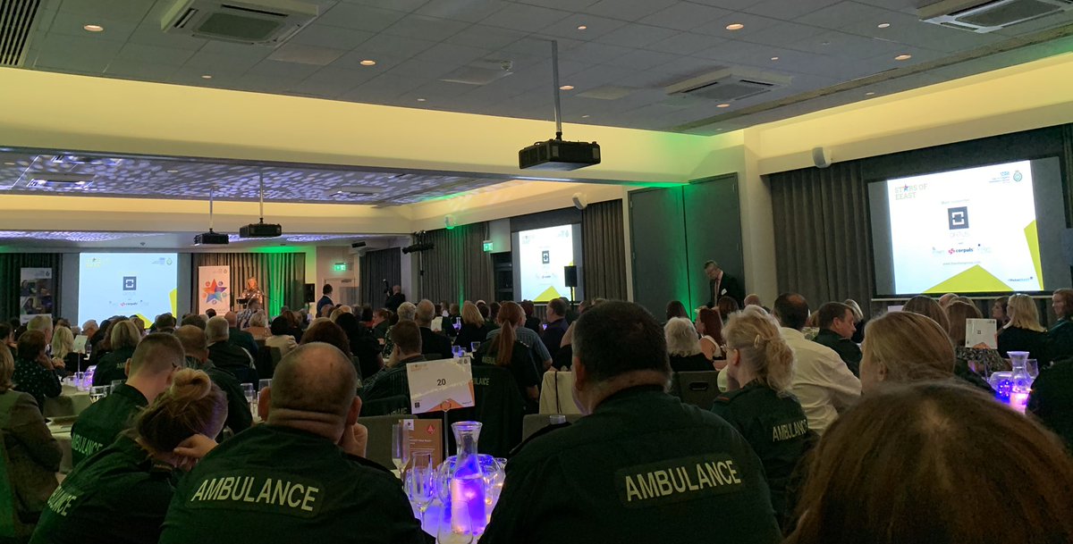 OrtusTechUK's tweet photo. Congratulations to all nominees and winners at the #EEASTAwards this evening. Some incredible acts of bravery from all at the trust, truly inspirational 👏 Thank you for your hospitality! https://t.co/oMT3n4B89l