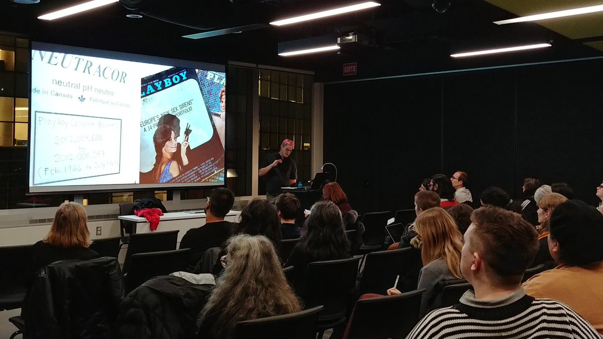 Counter_Archive's tweet image. "Fan collections are hosted by privately operated companies such as Facebook, Wordpress or Printerest, that devise restrictive community regulated content rules, making life difficult for adult film archivists and scholars." -@PatrickKeilty's amazing lecture @Concordia yesterday!