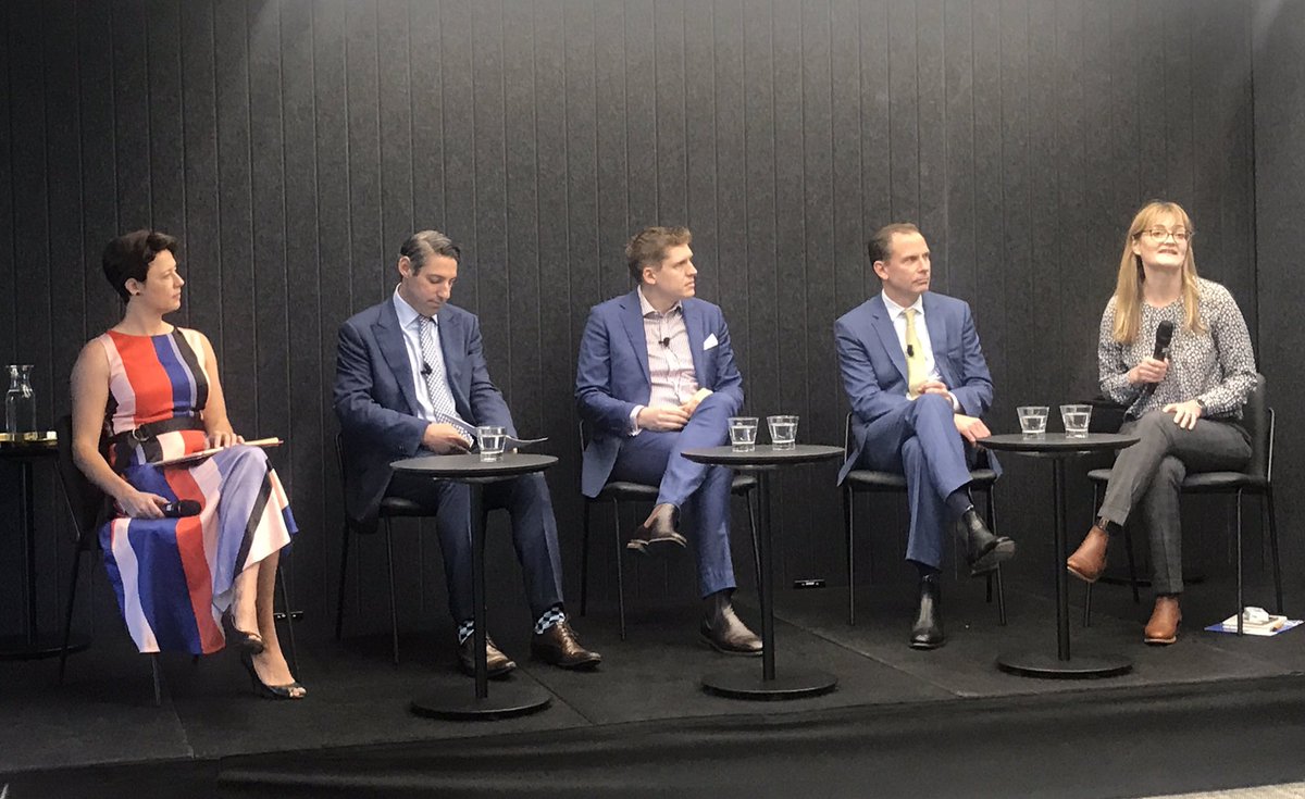 johnasquith's tweet photo. A great opportunity to discuss the role of global and local partners in building a vibrant technology ecosystem for governments, organised by @AIIA_ICT with @IBMAustralia @BlueChilliGroup @digital_nsw Vault and Carolyn Mcinnis from @Factor5 https://t.co/wwCExu8aif