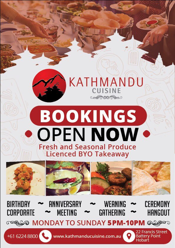 Group booking <a href="/kathmanduC/">Kathmandu Cuisine</a>                   #Christmas #celebrate #party #festival #workparty #birthday #Anniversary