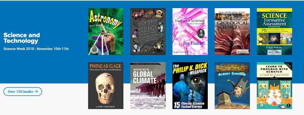 jcsplibraries's tweet image. To celebrate #ScienceWeek2019 and #StandUp week we have created 2 exciting new collections in our Digital Library. Check them out on #Sora app or at soraapp.com
#jcspdigital #ebooks #audiobooks #LGBTQ #Science #Reading
