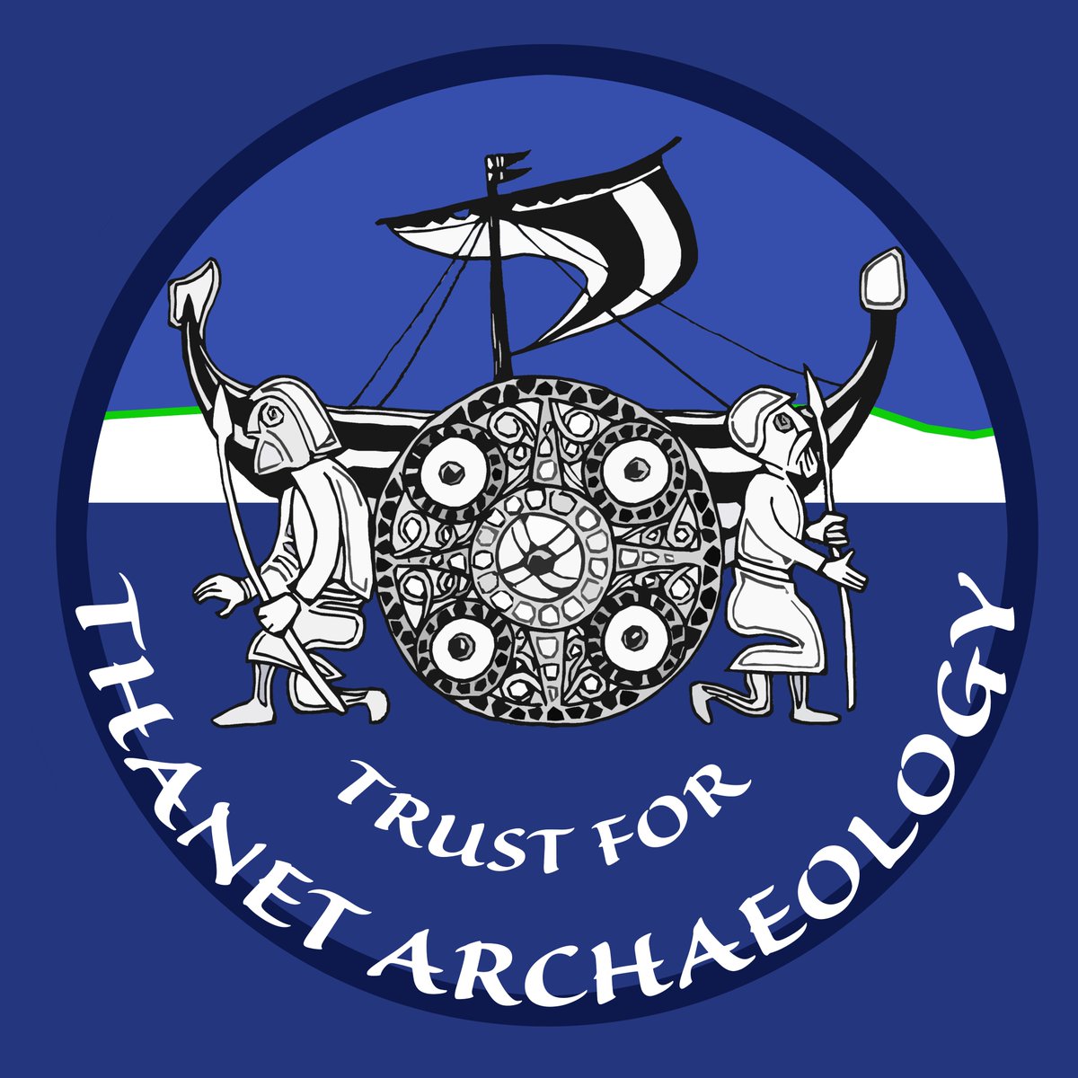 Bang! Redesigned logo, new website. New archaeology fun to be had by all. trustforthanetarchaeology.org.uk