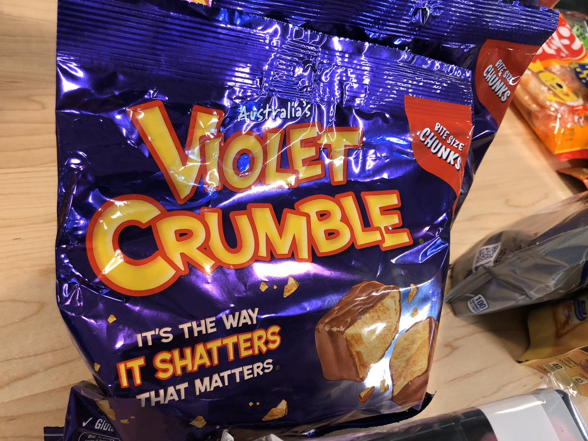 BassBeatsTreble's tweet photo. Forget about the Disney+ launch ... today will be forever remembered for the International Candy Exchange at The Motley Fool #candy #Crunchie #CaramelloKoala #Freddo #mintslice #VioletCrumble #Fantales #KitKat @themotleyfool https://t.co/VrwU1QTawa