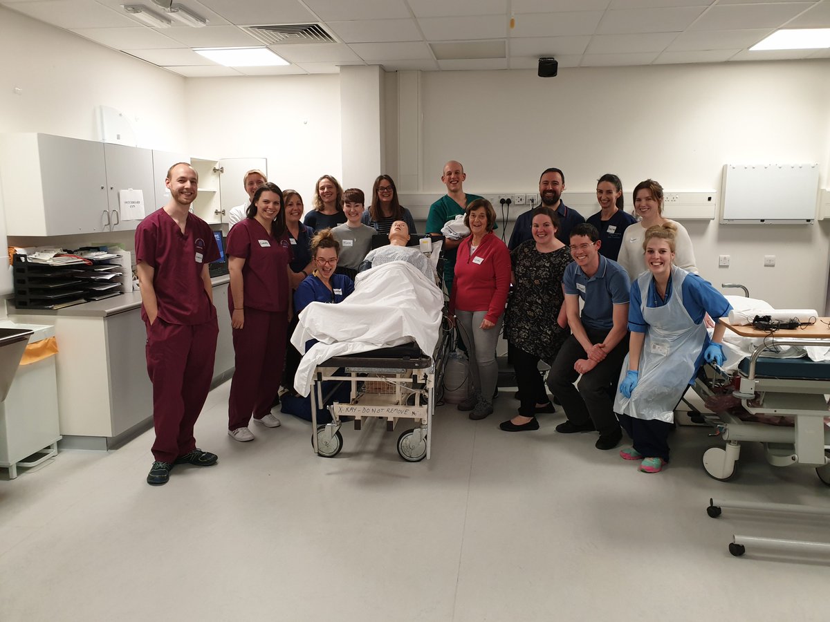 scotsimcentre's tweet image. A fantastic day on our SCIPE course today @NHSForthValley @scotsimcentre. Thanks @drlauramcgregor and @joelmburton for delivering another wonderful simulation experience to everyone. We hope you all had as much fun as we did! #SCIPE #emergencymedicine #paeds