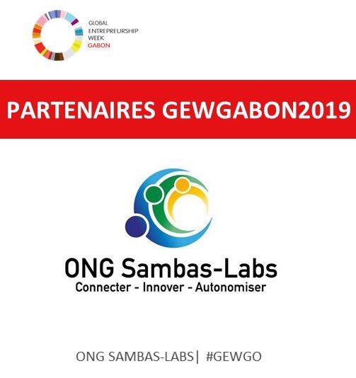 SemaineMondiale's tweet photo. #GEWGABON2019 Partenaires |
L’ONG Sambas Labs est partenaire #GEWGABON2019, organise cette année les Sambas Kids, atelier d’initiation pour enfants de 5 à 17 ans au Complexe Michel DIRAT du 22 au 24 Novemre 2019.
#GEWGO https://t.co/Do7ru4s6yZ