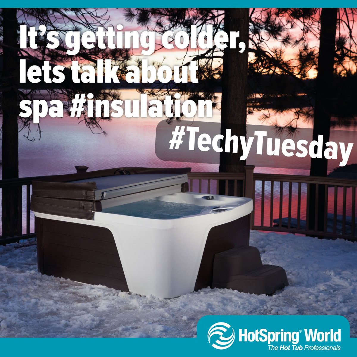 #TechyTuesday

Colder #weather, lets talk about spa #insulation.

Poorly insulated spas lose #heat requiring more #electricity to keep temperature = £

Spa with solid foam lining can cost under a £1 a day for an average family of 4🤘

hotspringworld.co.uk/energy-efficie…

#EveryDayMadeBetter