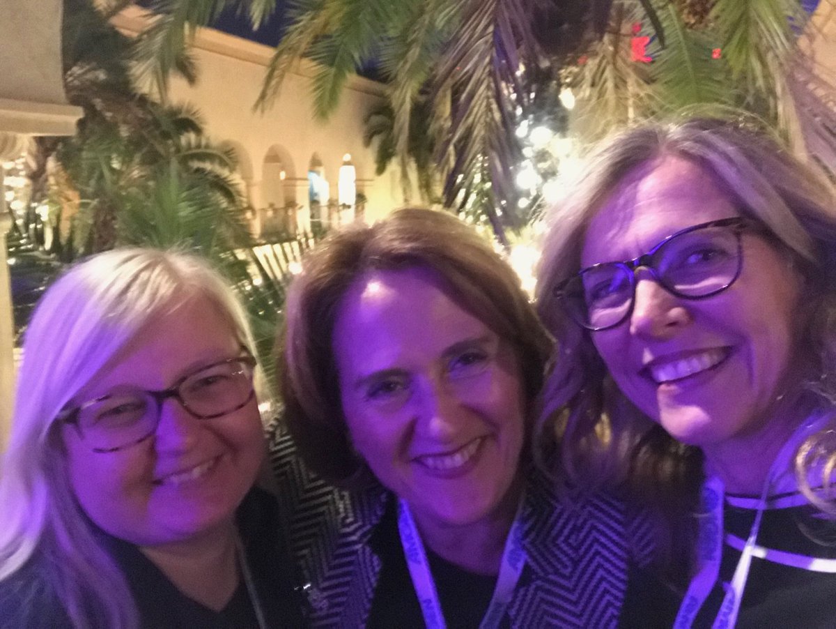 Connecting with friends ⁦<a href="/HBAnet/">Healthcare Businesswomen’s Association (HBA)</a>⁩ #HBAAC19 ⁦<a href="/JessicaAPfennig/">Jessica A Pfennig</a>⁩ ⁦<a href="/BonnieWingate/">Bonnie Wingate</a>⁩ ⁦<a href="/Insigniam/">Insigniam</a>⁩