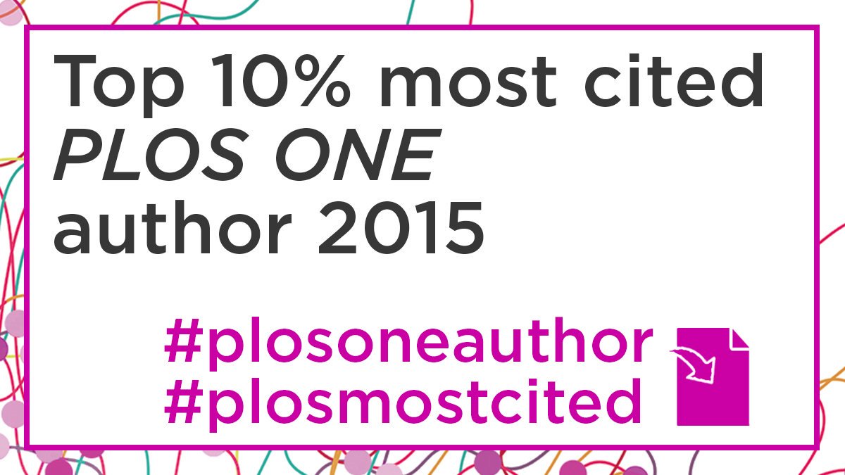 Our article is one of the @plosone most-cited papers of 2015! #plosmostcited #plosoneauthor journals.plos.org/plosone/articl…