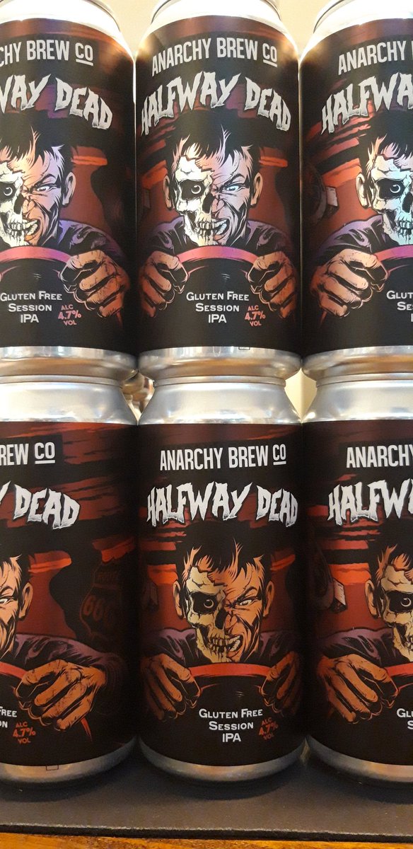 Centr_Ale's tweet photo. HALFWAY DEAD
@AnarchyBrewCo 's latest #glutenfree beer - a 4.7% Session IPA
#coeliac & #vegan friendly
#craftbeer #trainbeer #localbeer #veganbeer #gf #drinklocal #Newcastle #CentralStation #shopindie #indieshop #anarchy #Walkergate #Toon #platform12 https://t.co/x8KQKgW1fY