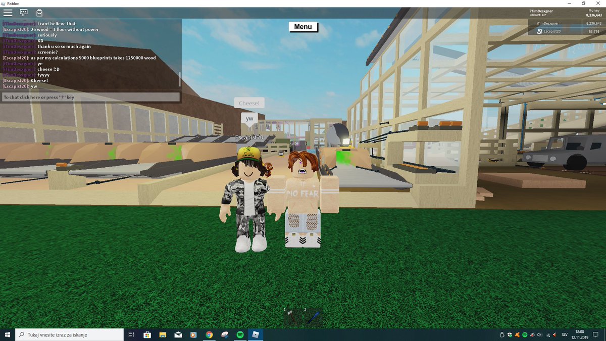 Itimdesxgner On Twitter Guys Guys Guysssss I Have Got The Power On Lumber Tycoon 2 Worth 10mil Dollars Thanks To This Guy Who Showed Me The Path It Was So Spooky And So - blueprint tycoon roblox