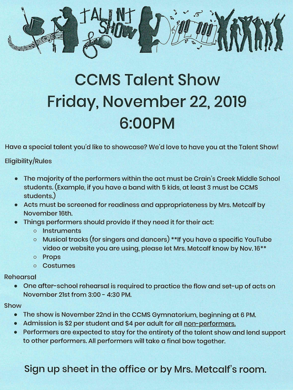 Crain's Creek Middle (@ccms_mcs) on Twitter photo 