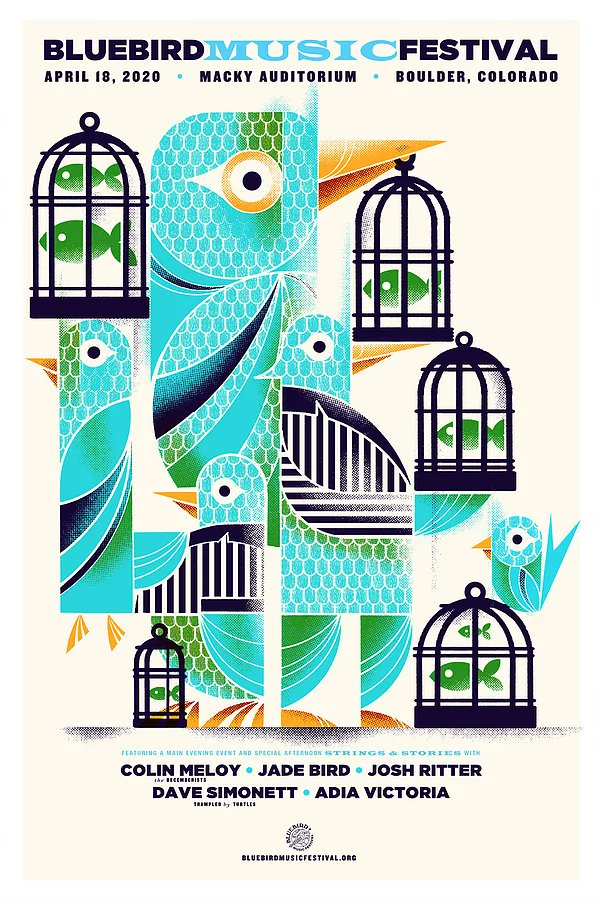fuelfriends's tweet photo. wowza, SO excited to help announce the 2020 lineup for @faf_official  Bluebird Music Festival! With @joshritter, @colinmeloy of @TheDecemberists, @JadeBirdMusic and more!! All raising funds for music education. Tix on-sale today at https://t.co/PR4m48gnki! https://t.co/saQnjGx43D