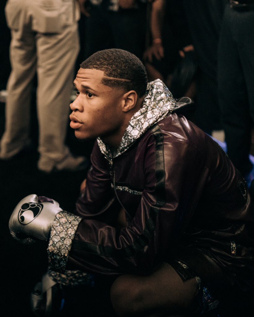 Dapper Dan on X: Congrats @RealDevinHaney on winning your @WBCboxing title  defense this past Saturday! ⁣24-0! Devin is wearing custom @Gucci by  @DapperDanHarlem. ⁣ ⁣ 🧵 #MadeAtDaps ✂️ ⁣ ⁣ 📸: @Johnn
