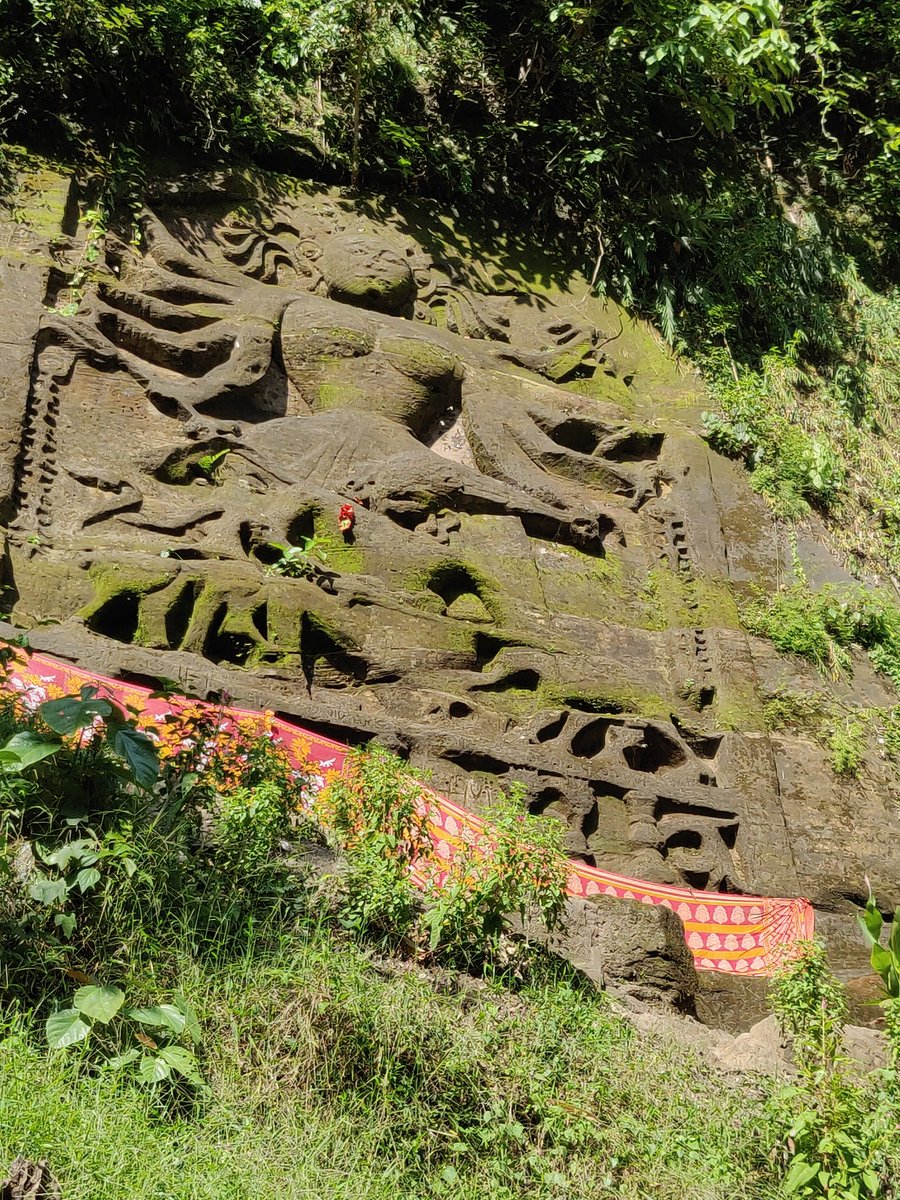 Magnificent Tripura.The biggest idol of Maa Durga in rock carvings is about 20 feet high. The carvings images date back to 15-16th centuries.More about the place here..  https://en.m.wikipedia.org/wiki/Chabimura 