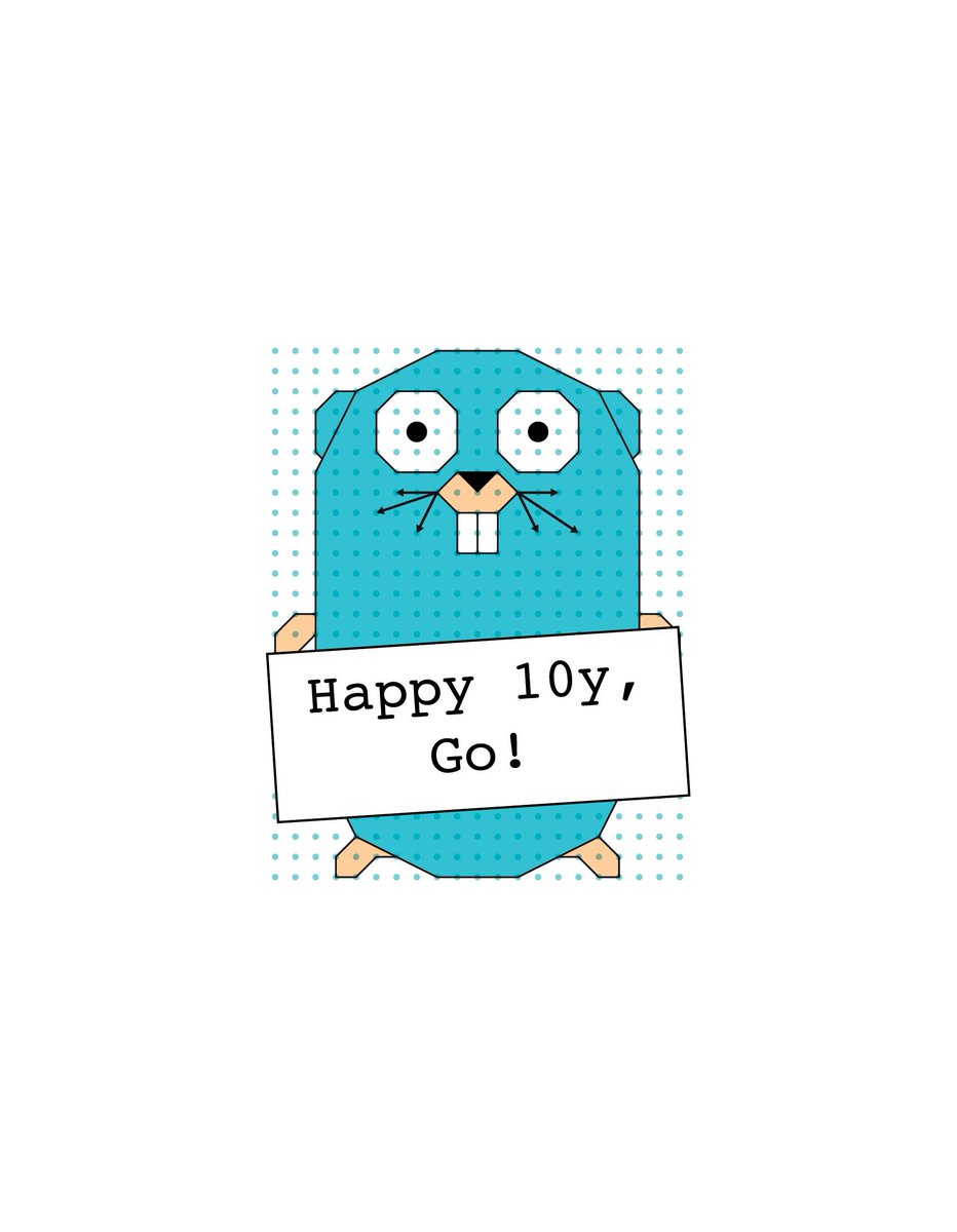 #GoTurns10! Happy birthday! 

From the Lattigo #homomorphic #crypto library team.