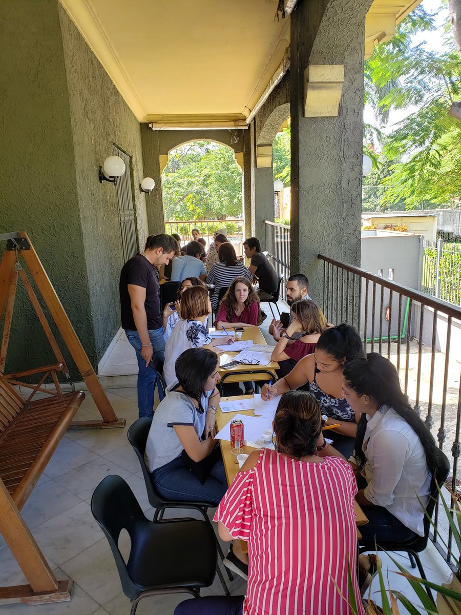Great workshop about #creativeindustries!! Six teams developing their entrepreneurial projects full of #innovation, #socialimpact and #creativity. #InCuba team working as facilitators. Thank you @svjaok for the great experience! #Havana #Cuba #culture #CubanCulture.