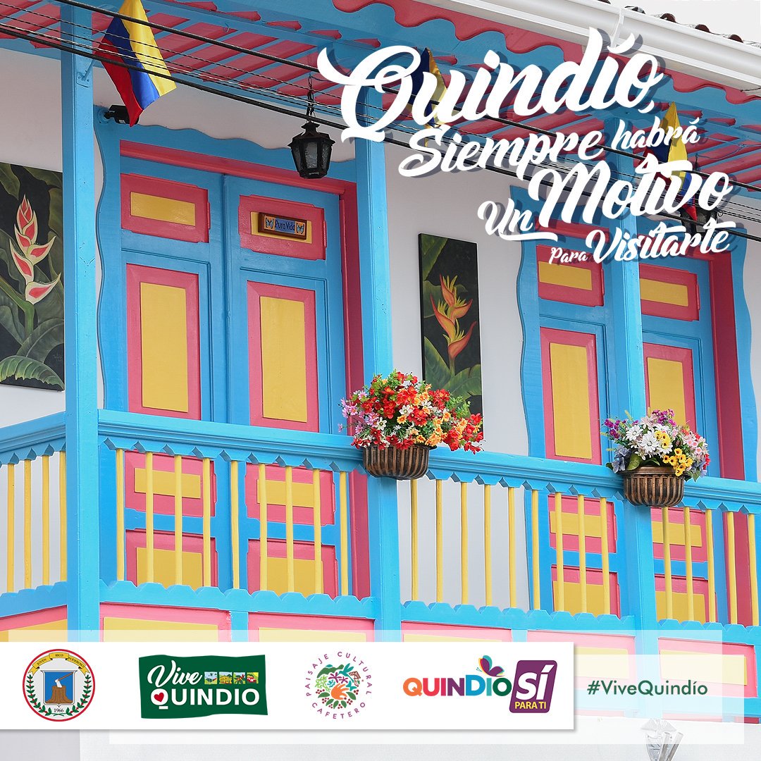ViveQuindioCol's tweet photo. La belleza de los #balcones y la #arquitecturacolonial de nuestros pueblos no tienen comparación, ¡ven y conócelos! #vivequindío #paisajeculturalcafetero🍂🍃🌿 https://t.co/okpW4JiRHz