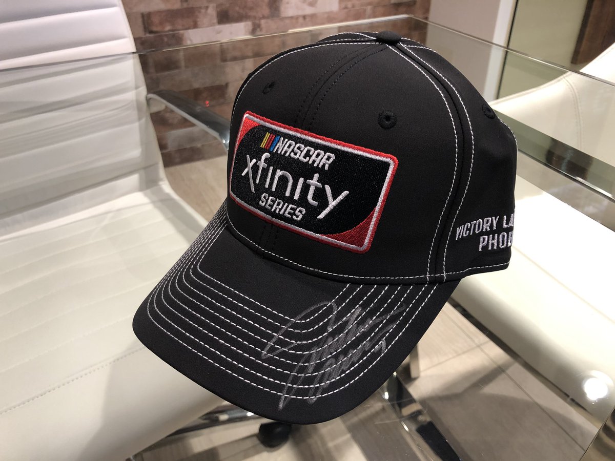 Giveaway Alert!!!

RT this tweet by Noon ET on Wednesday (11/13) to have a chance to win this <a href="/J_Allgaier/">Justin Allgaier</a> autographed hat from Victory Lane @ISMRaceway. Good luck!

#JRNation #NASCARPlayoffs