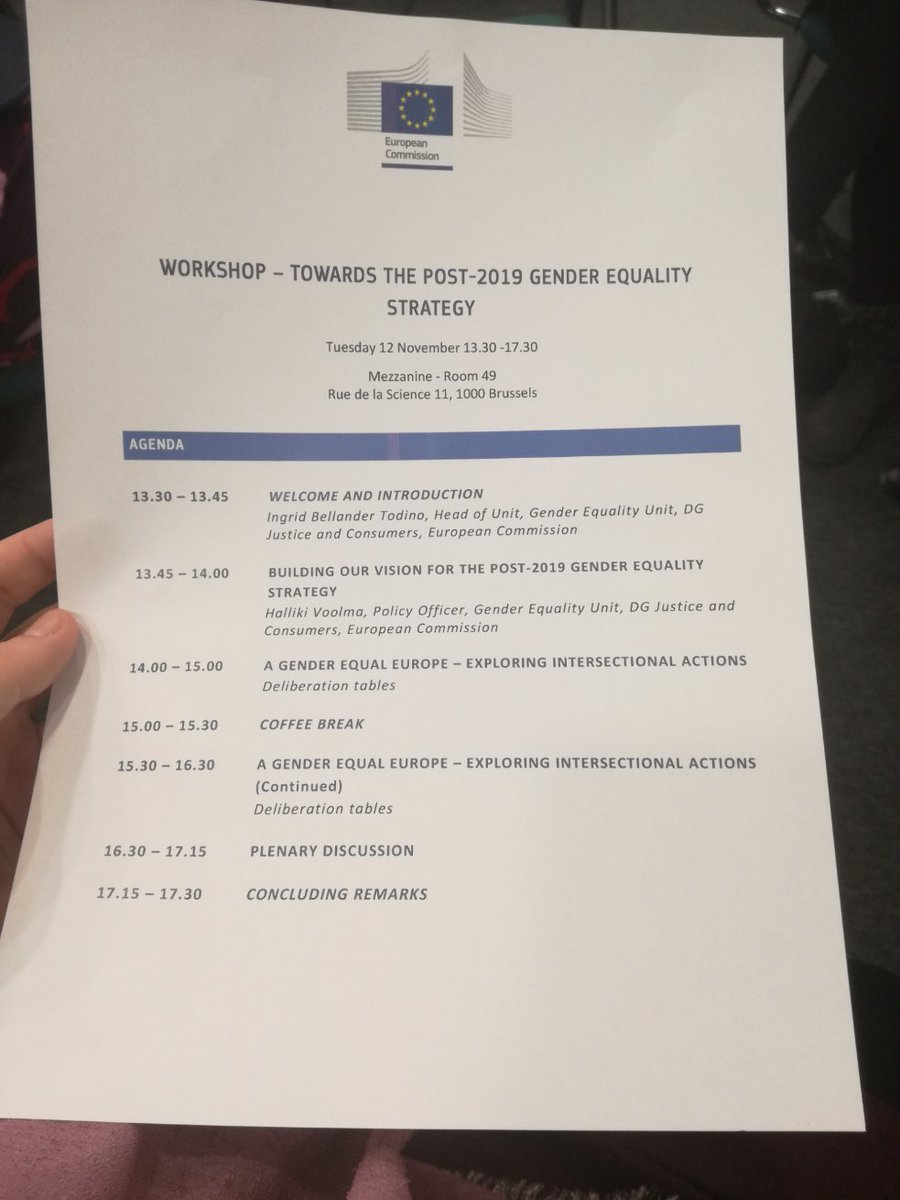euromuslimwomen's tweet photo. EFOMW has participated to the workshop 'Towards the post-2019 gender equality strategy' hosted by @EU_Justice and shares ideas with other women organisations for the next Commission.
#WomenInMedia
#WomenInTheLabourMarket
#IntersectionalApproach https://t.co/GpicRShfc7