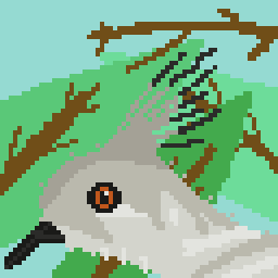 How about a #crest of feathers on a birds head? #pixelart #pixel_dailies #aseprite @Pixel_Dailies https://t<a href="/tag/crest"class="tags">#crest</a><a href="/tag/pixelart"class="tags"><span>#pixelart</span></a><a href="/tag/pixel_dailies"class="tags"><span>#pixel_dailies</span></a><a href="/tag/aseprite"class="tags"><span>#aseprite</span></a>