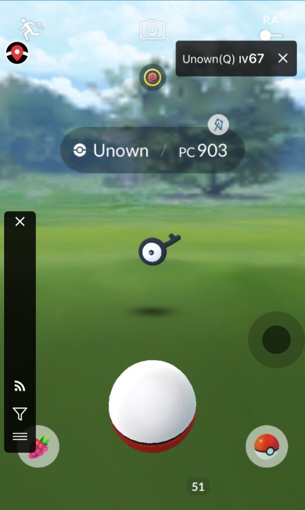 SE Ct. Pokémon Go Unown Coords